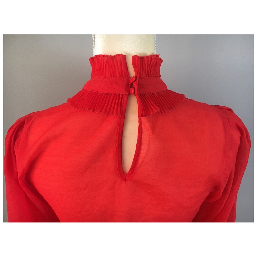 H&M Red Blouse - Picture 5 of 8